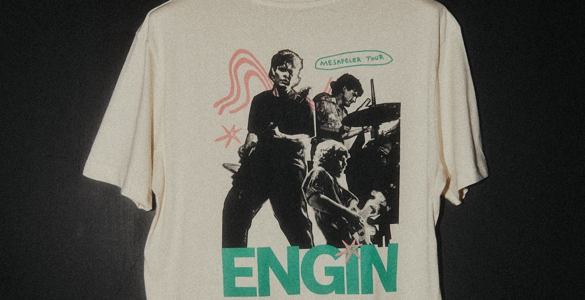  Mesafeler, Tour-Shirt, beige 