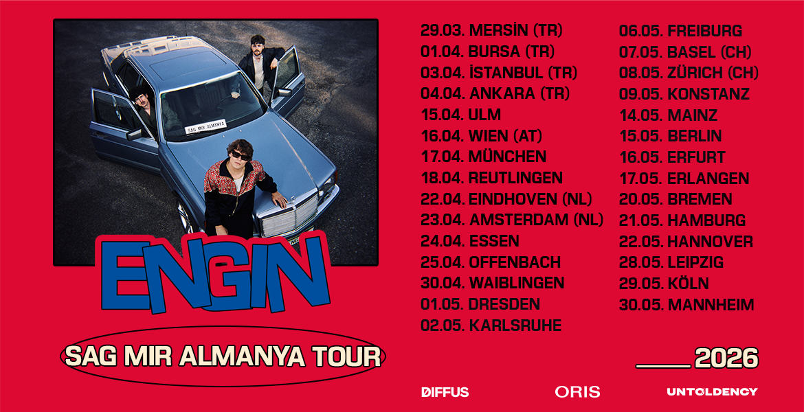 Tickets ENGIN, Sag Mir Almanya Tour 2026 in München